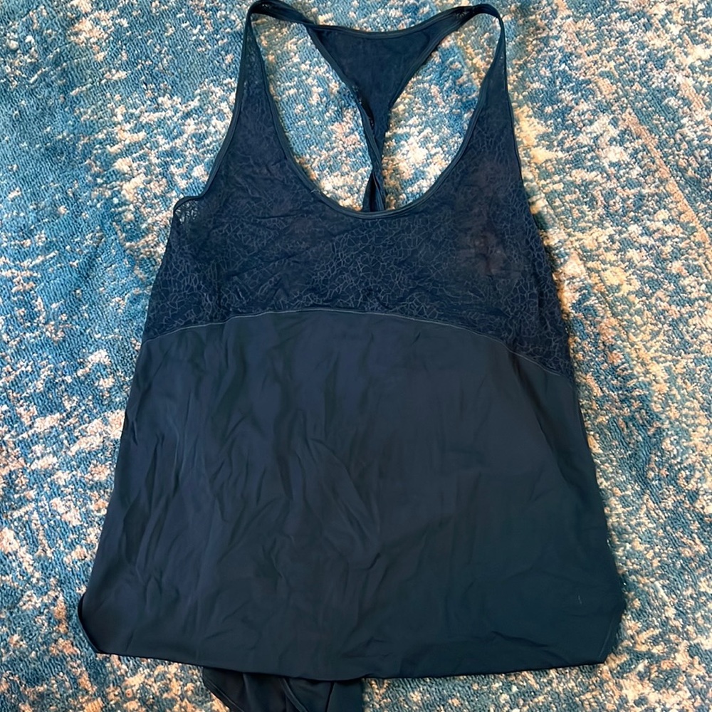 Lululemon Tank Top- Size Large, Blue